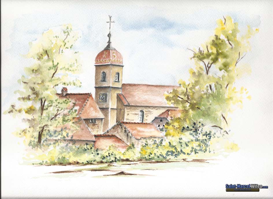 Aquarelle de Bernard MARTIN de Reims (2015)