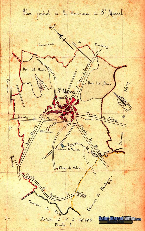 Dessin extrait du manuscrit de 1888 de Jules ROY